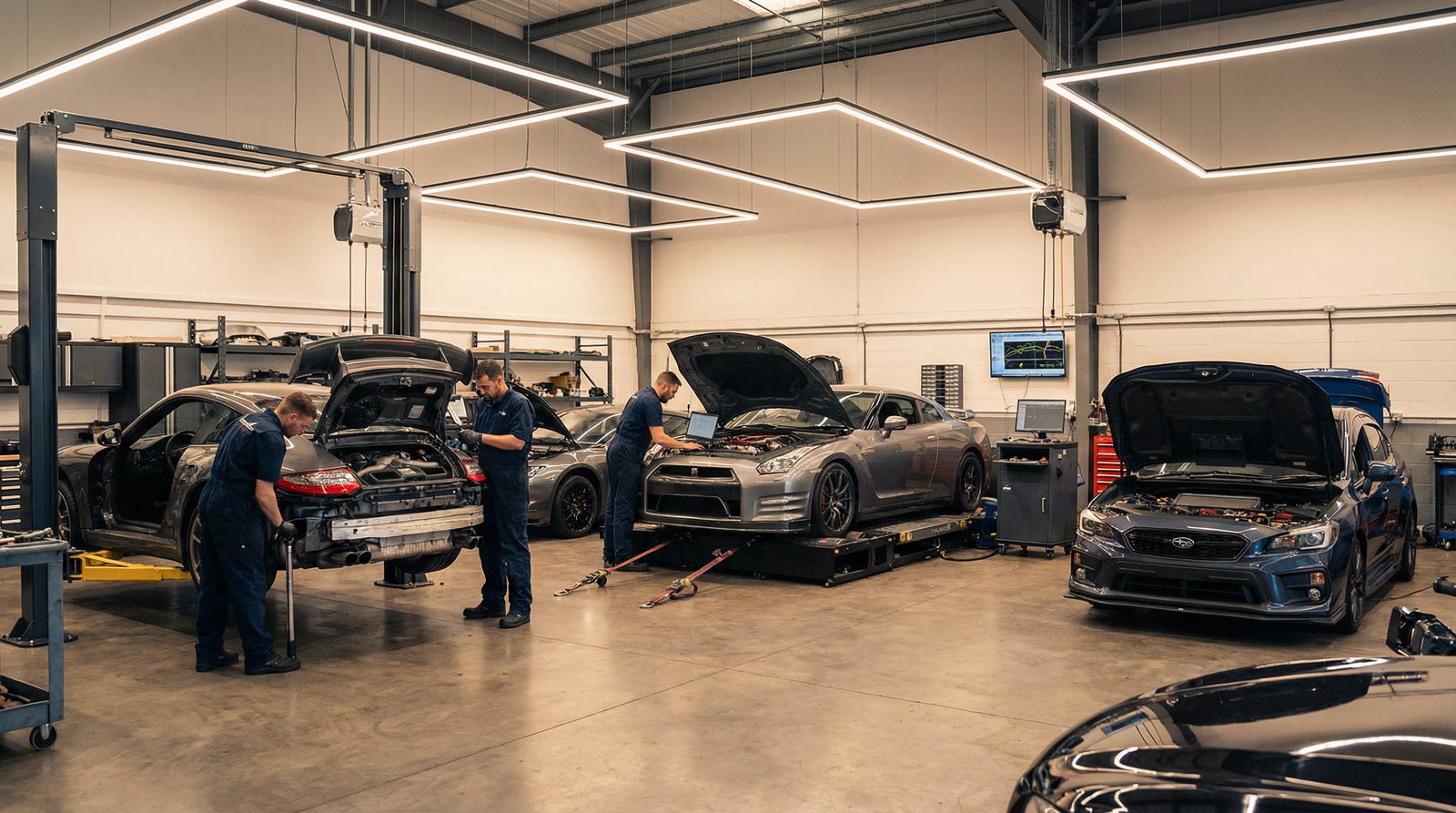 国产视频汽车改装工坊视频 - 专业改装现场